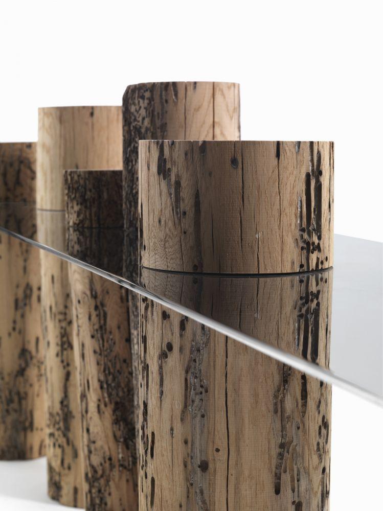 Rectangular wood table | Venice by Riva 1920