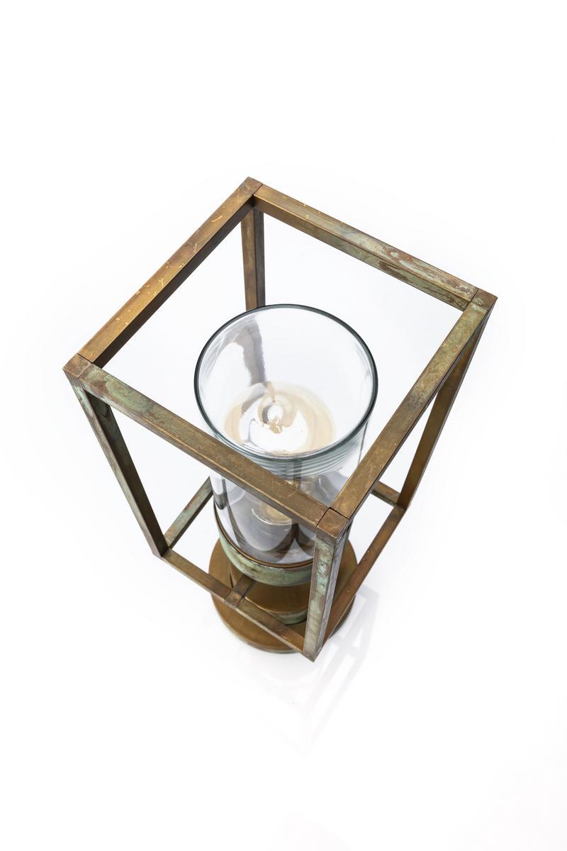 LED brass floor lamp | Cubic by Moretti