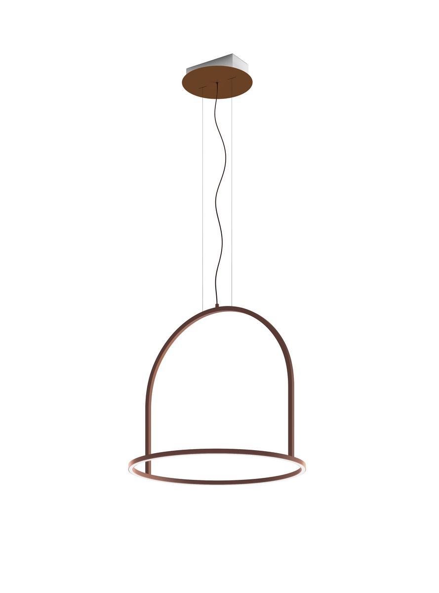 LED metal pendant lamp | U-light by Axolight