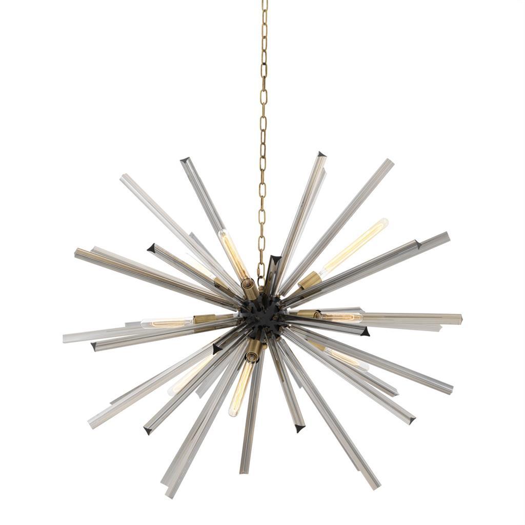 Glass pendant lamp | Equalizer by Eichholtz