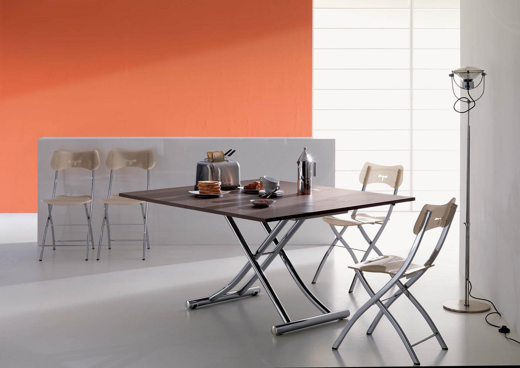 Height-adjustable extending coffee table | Mondial by Ozzio Italia