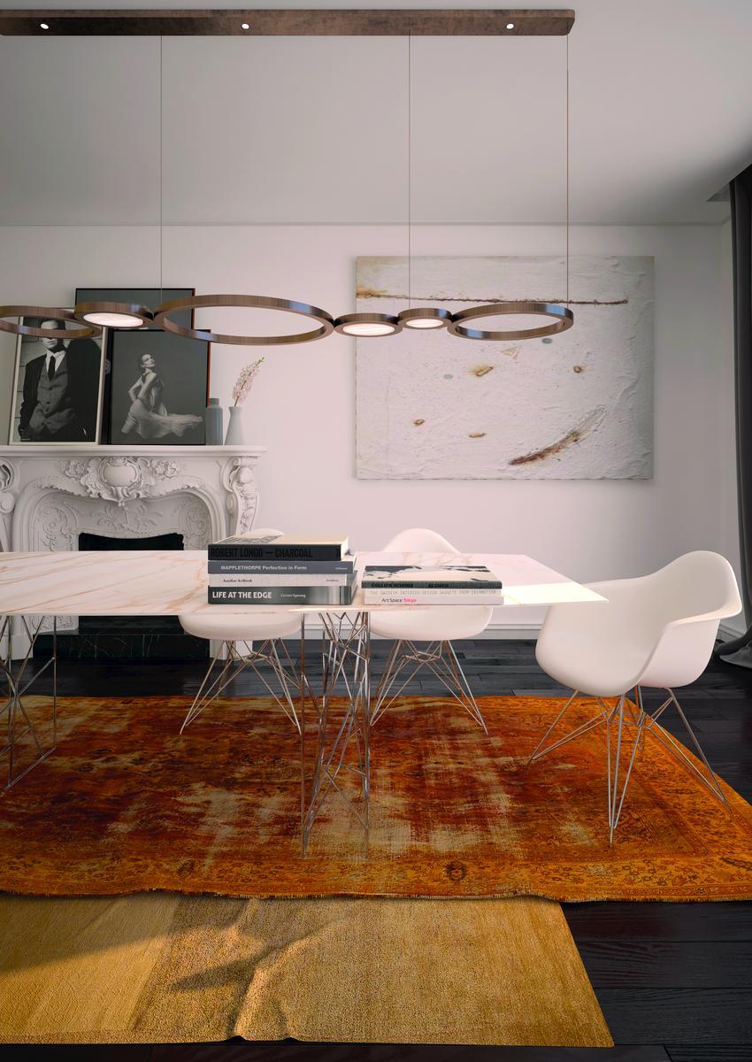 LED pendant lamp | Vegas by Contardi