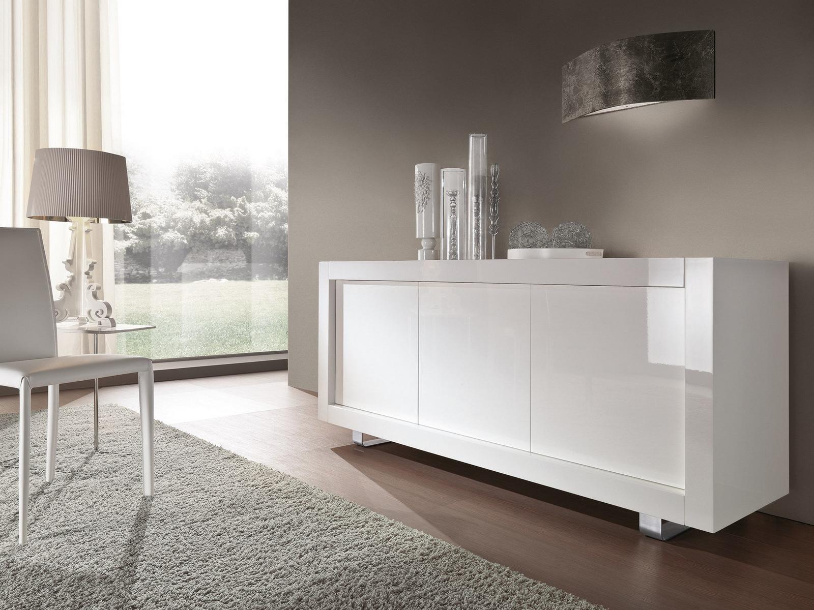 Wooden sideboard with doors | Picasso - Simple by Riflessi