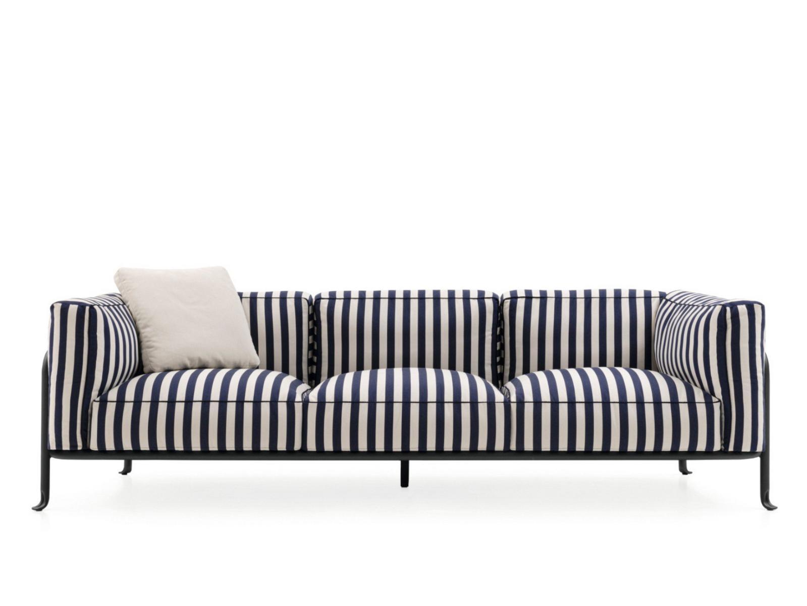 3 seater fabric garden sofa | Borea by B&B Italia
