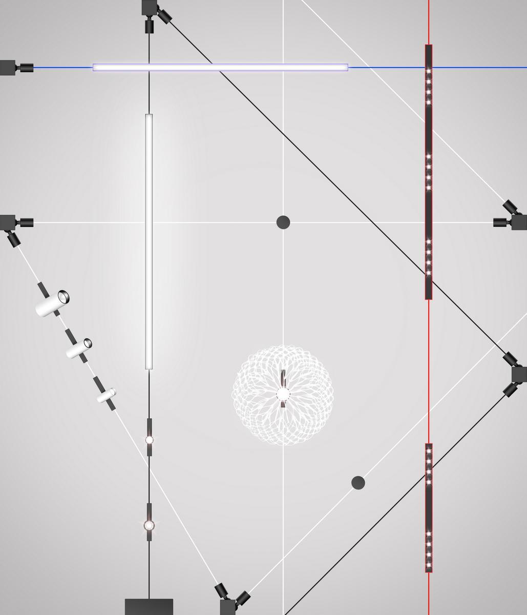 Metal track-Light | Funivia by Artemide