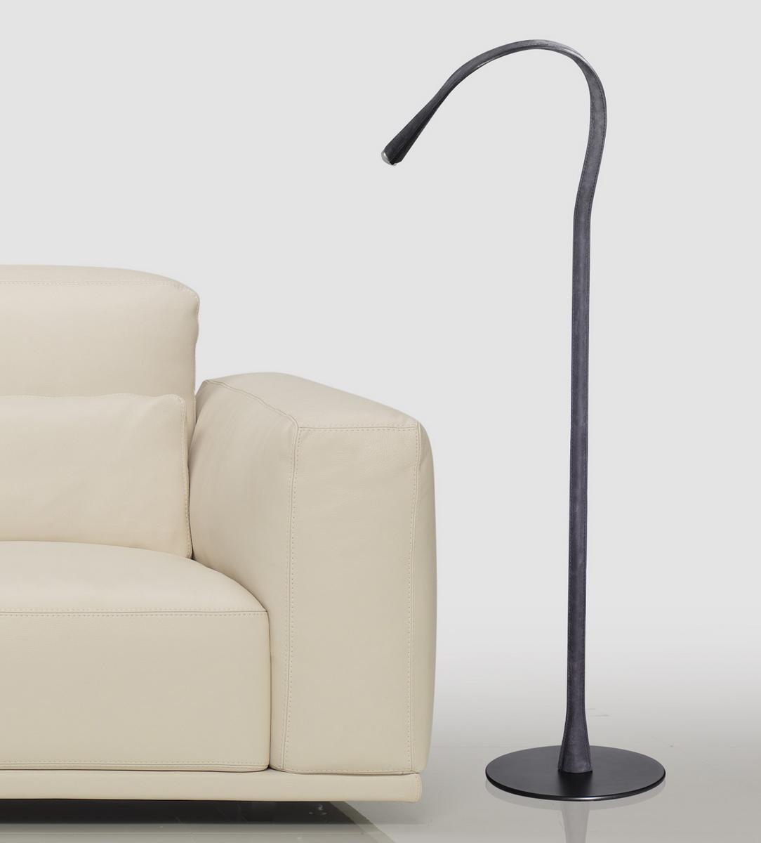LED floor lamp with swing arm | Flexiled by Contardi