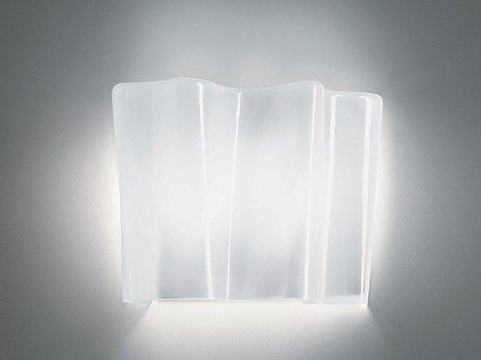 Blown glass wall lamp | Logico by Artemide