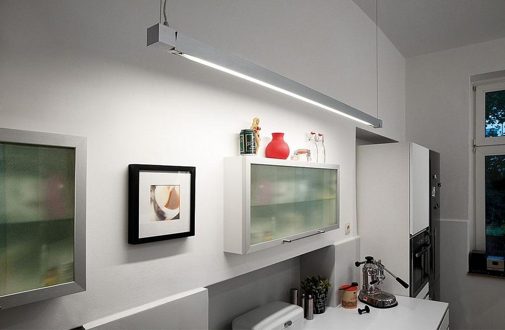Plastic pendant lamp in a contemporary style | Open Grill by SLV