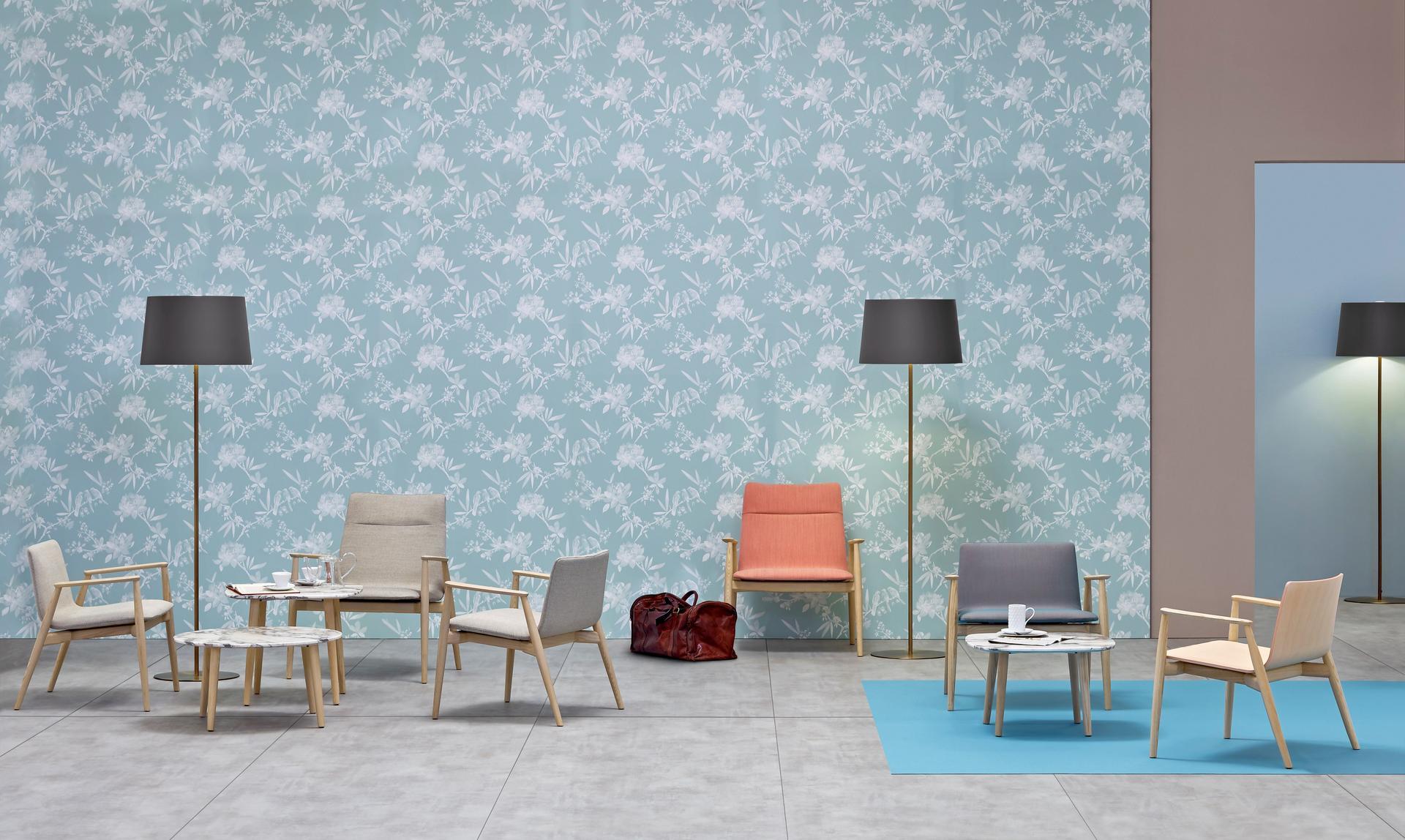 High wooden stool with footrest | Malmö 236 by Pedrali