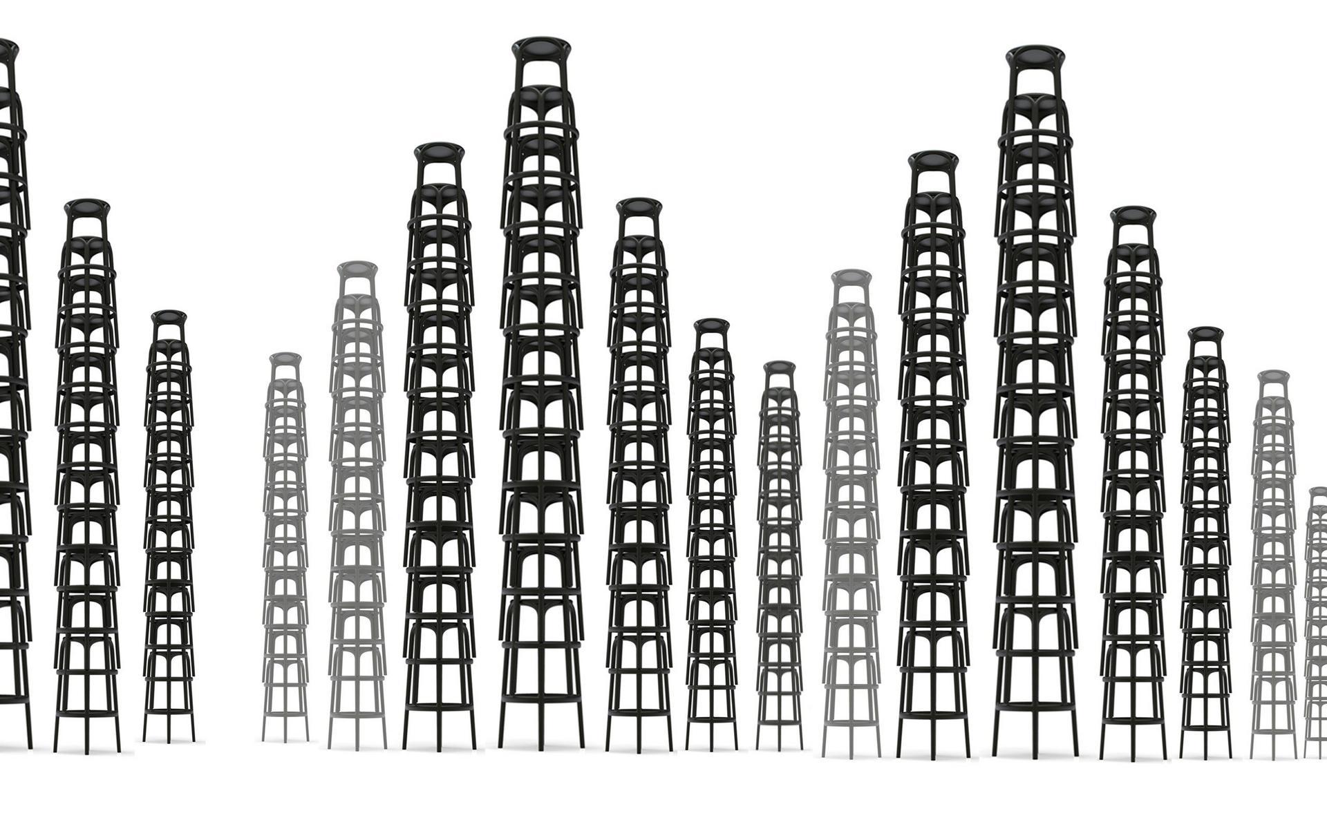 High stool | Brooklyn by Vondom