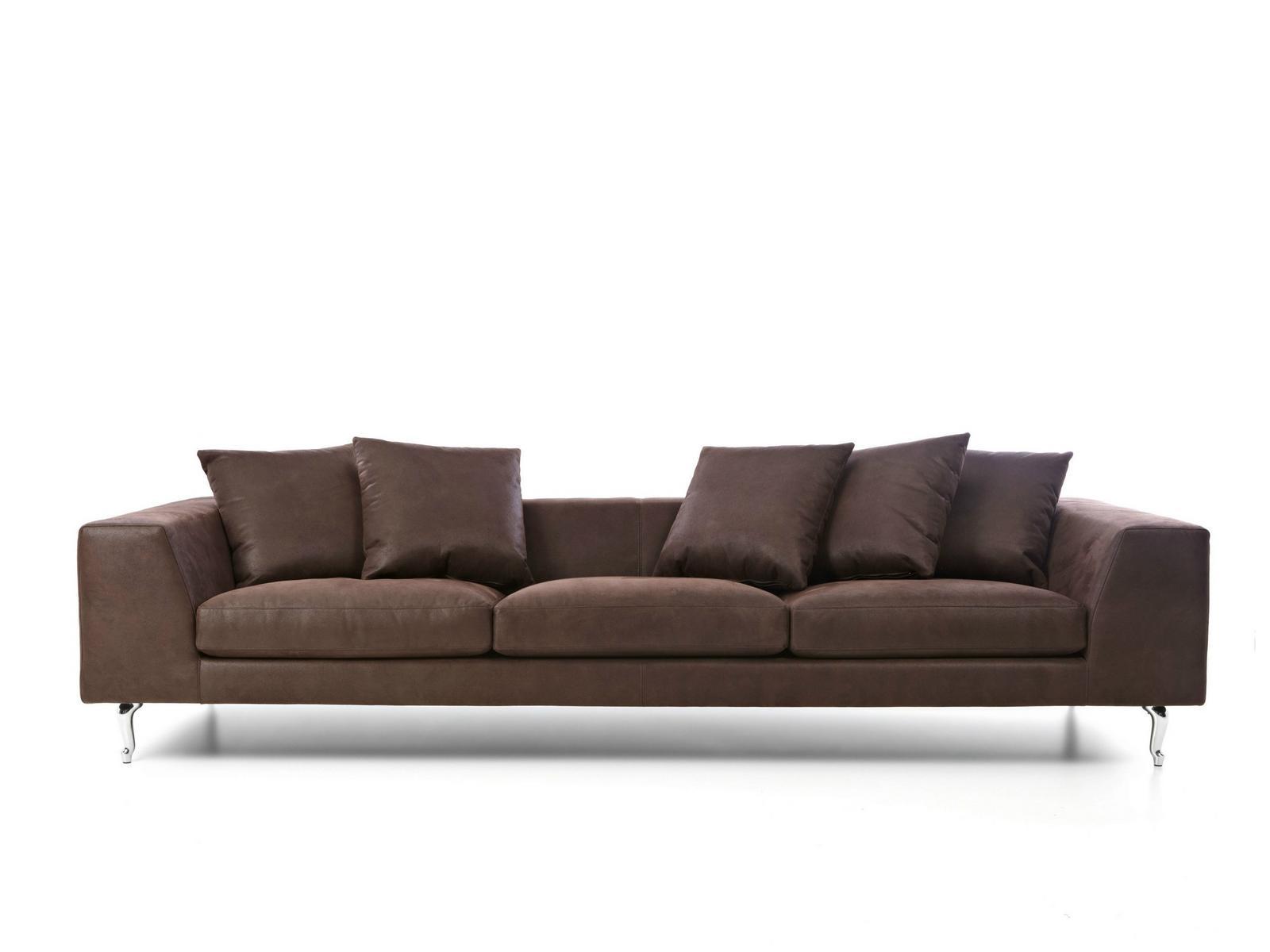 Dacron® sofa with removable cover | Zliq Sofa by Moooi