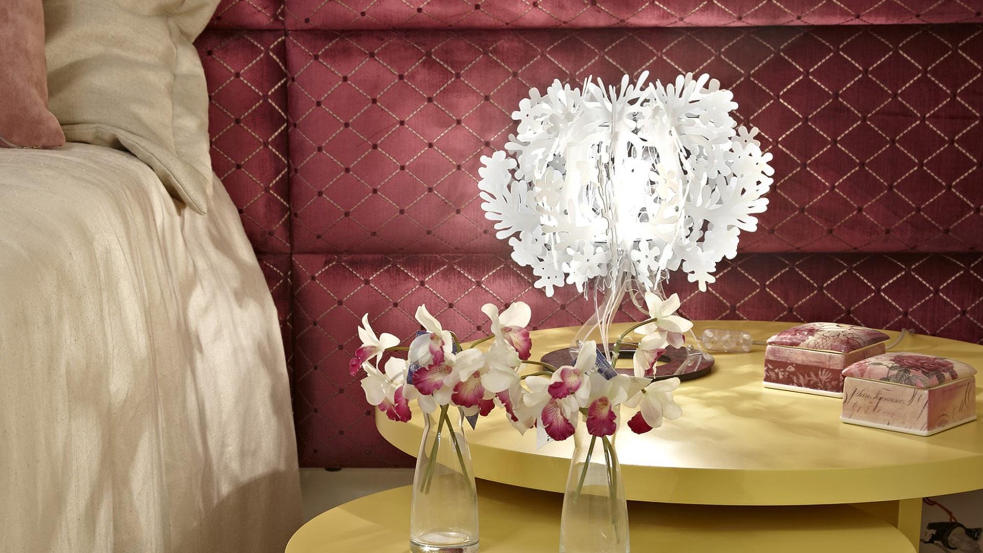 Opalflex® and Cristalflex® LED table lamp | Fiorellina by Slamp