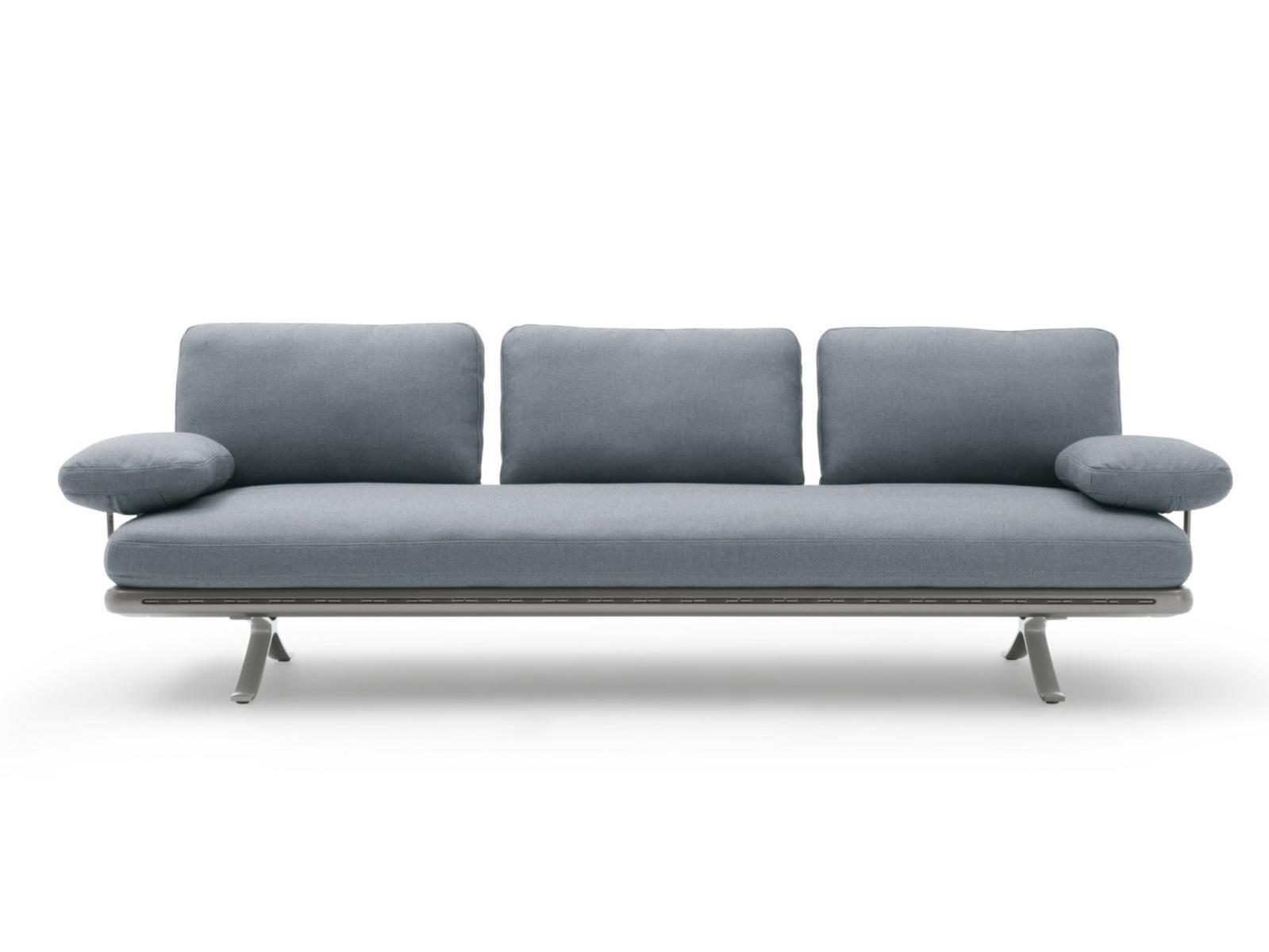 Sectional polyester garden sofa | 219 Yoko by Rolf Benz