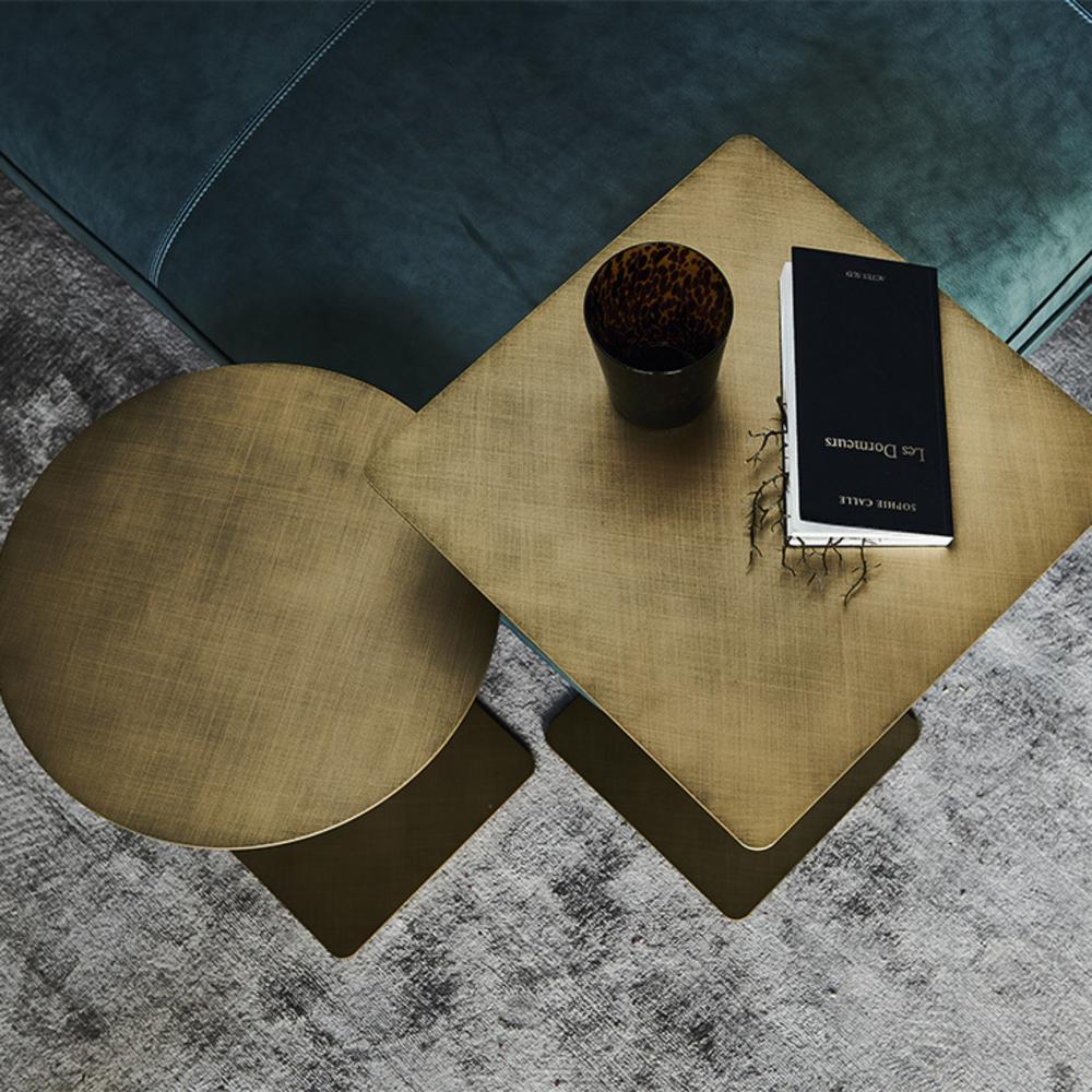 Square metal coffee table | Step by Cattelan Italia