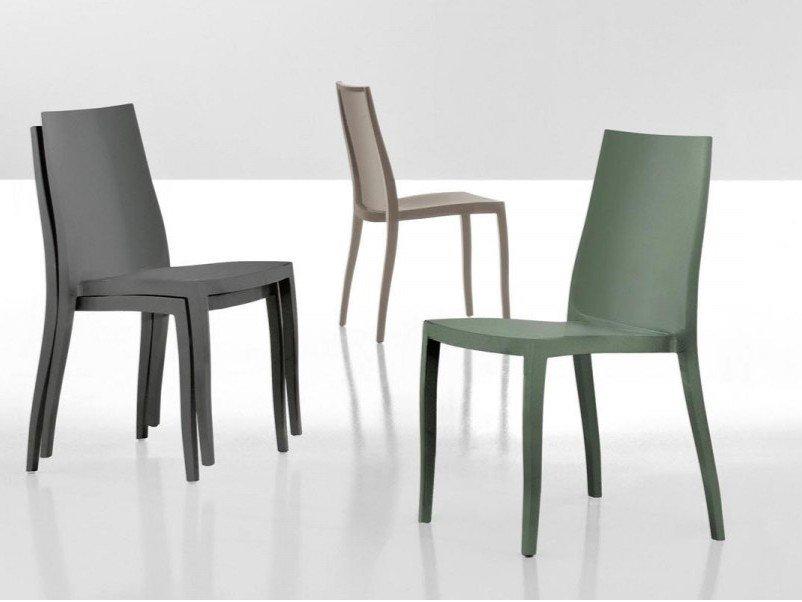Stackable polypropylene chair | Pangea by Bonaldo