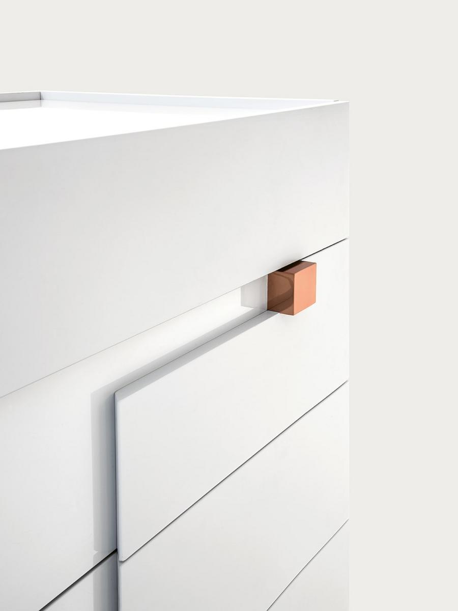 Wooden chest of drawers | Logos by Pianca