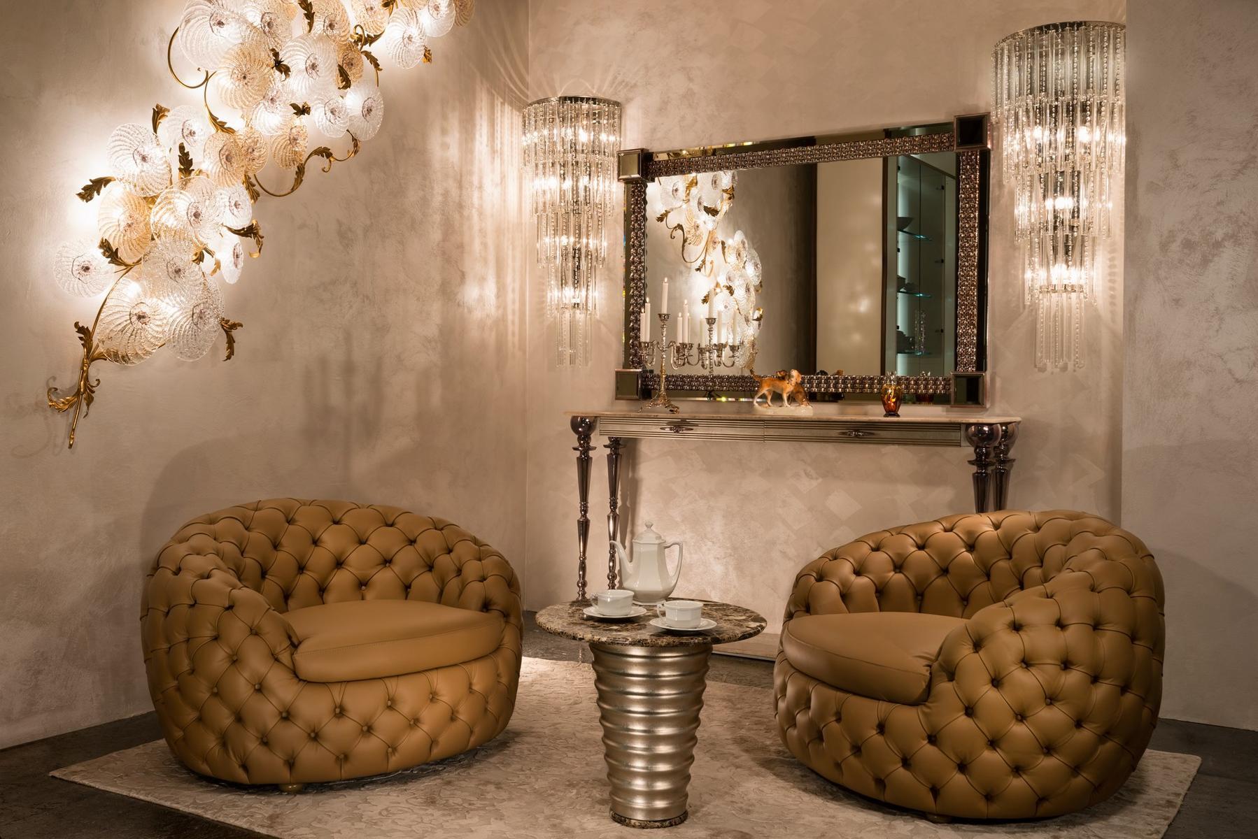 Marble and wooden high side table | Nuvola by Mantellassi 1926