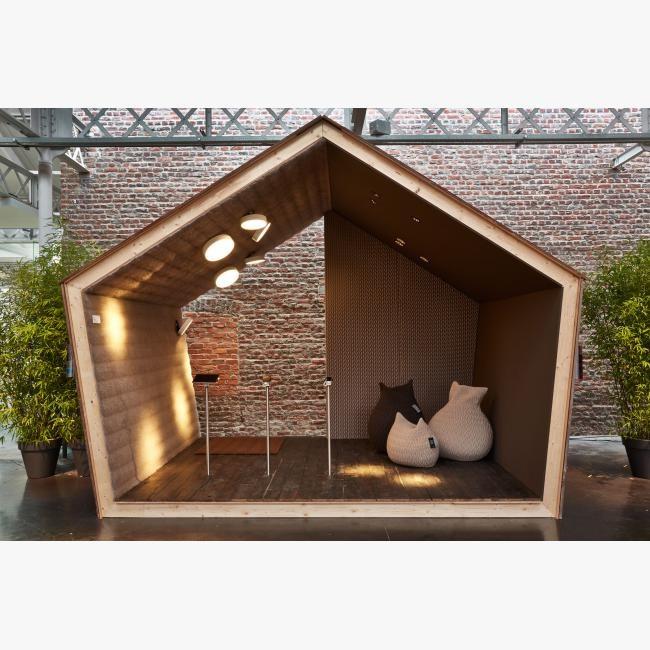 LED adjustable ceiling lamp | Supernova Xs Pivot 260 by Delta light