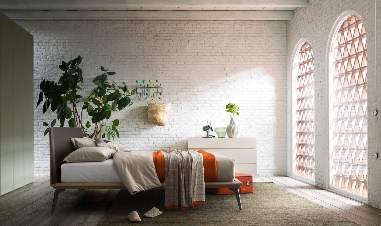 Lacquered bed | Xilo by ALF Dafre