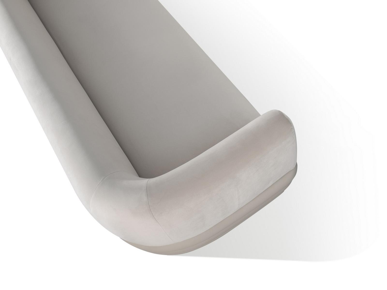 3 seater velvet sofa | Splendor Light by Carpanese home