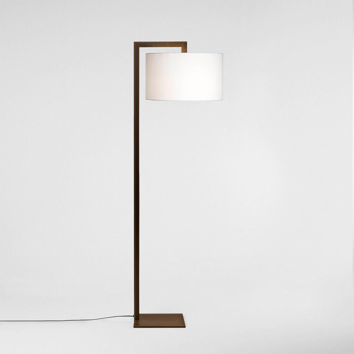 Floor lamp in steel and fabric | Ravello by Astro lighting