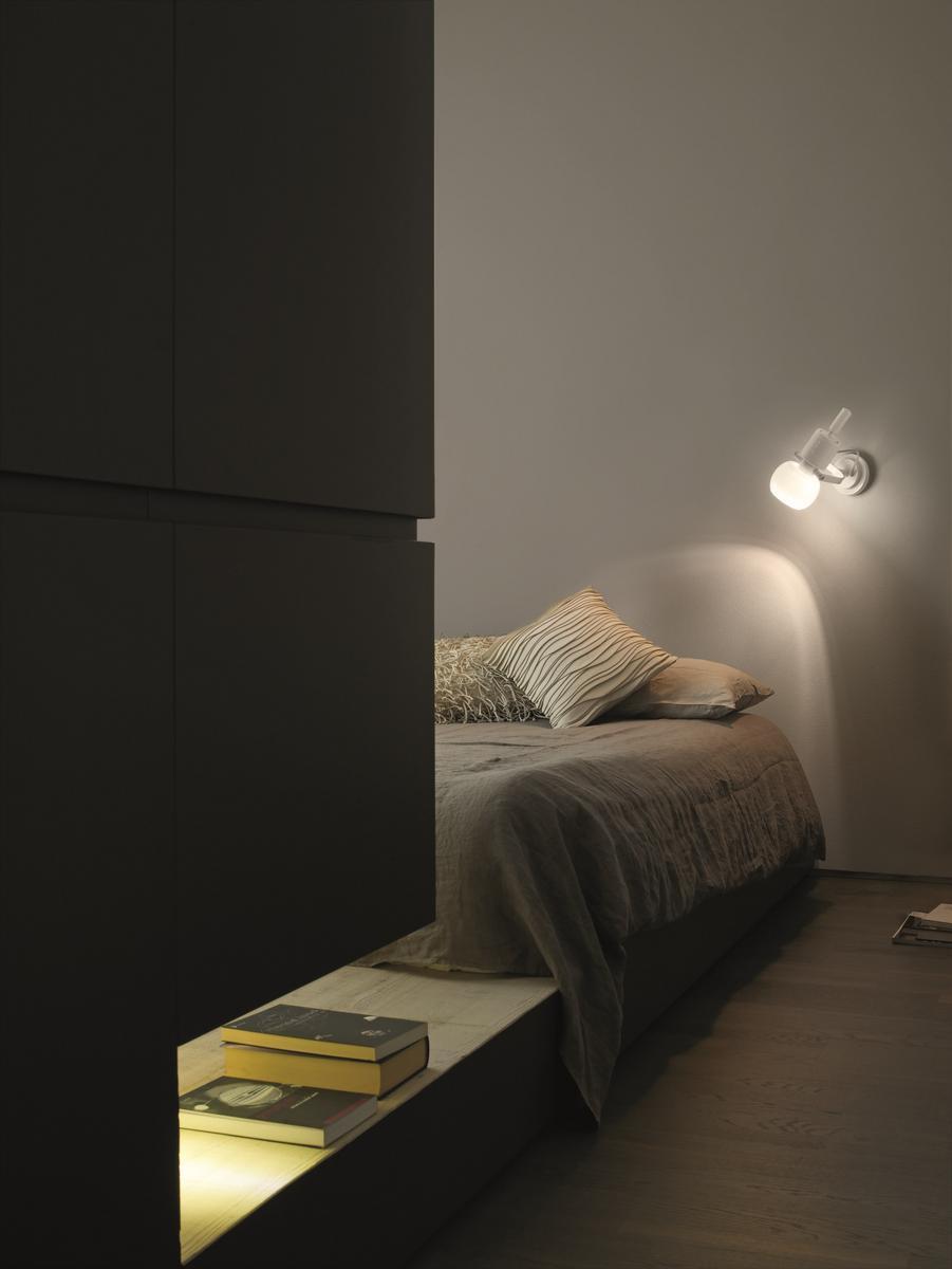 Wall-mounted adjustable spotlight | Vega Ap by Vistosi
