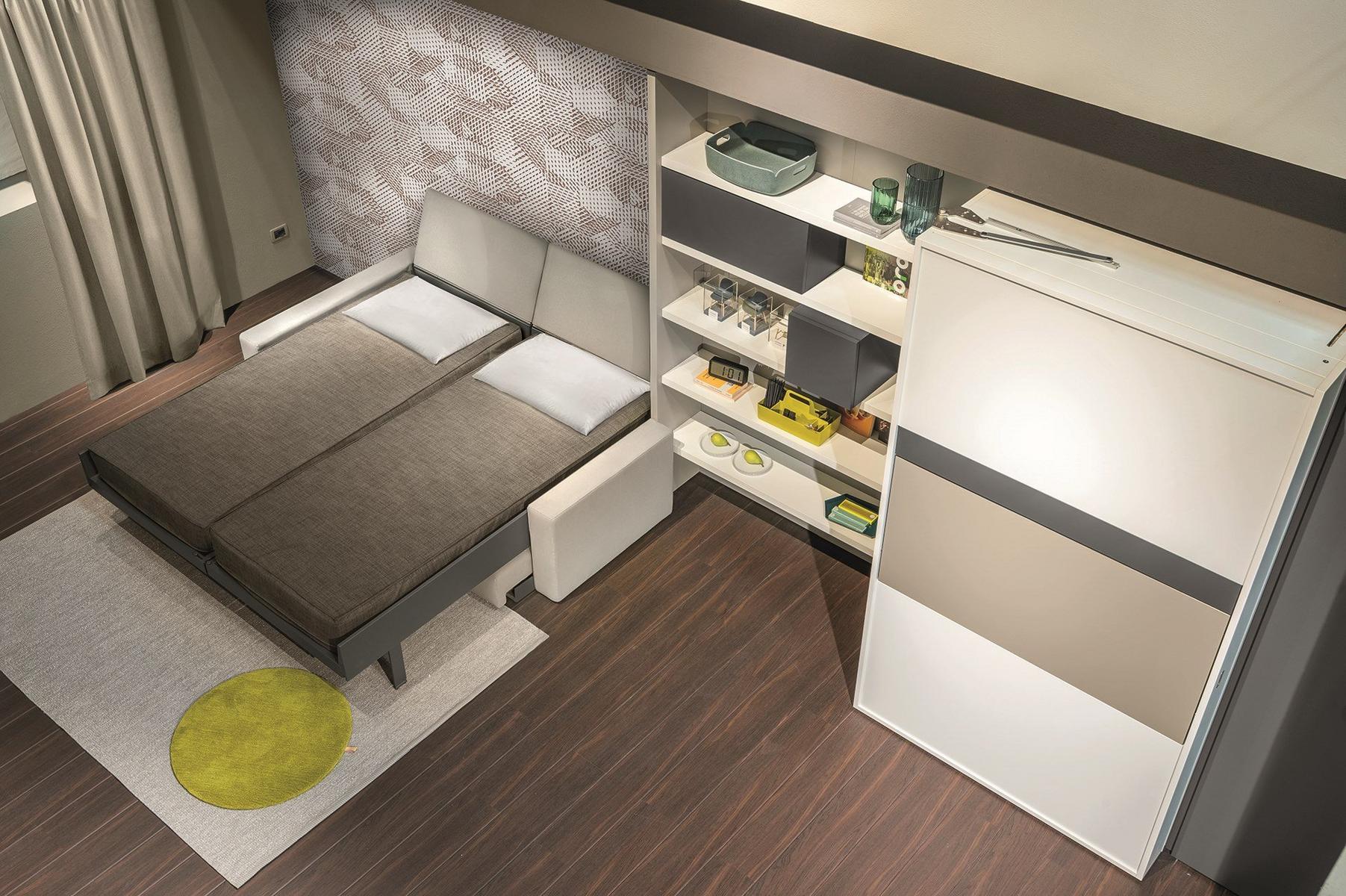 Convertible 2 seater fabric sofa | Ella & Louis by CLEI