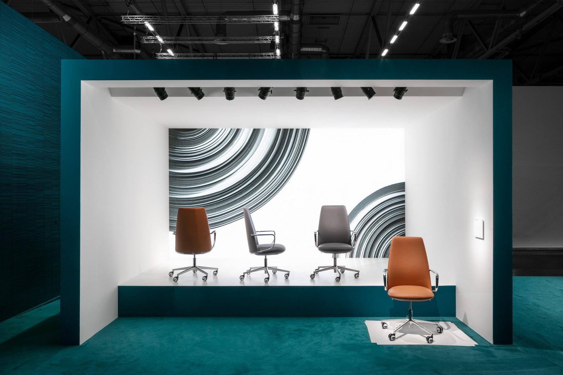 Executive chair with 5-spoke base | Elinor 3755 by Pedrali