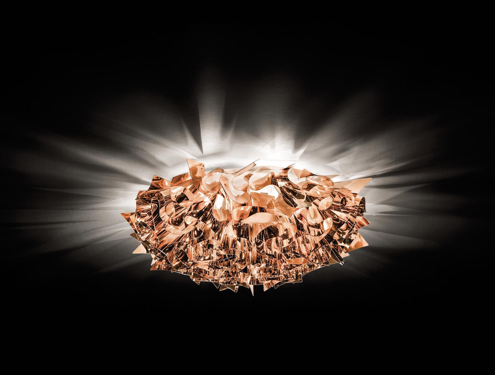 Copperflex wall lamp / ceiling lamp | Veli Large Copper by Slamp