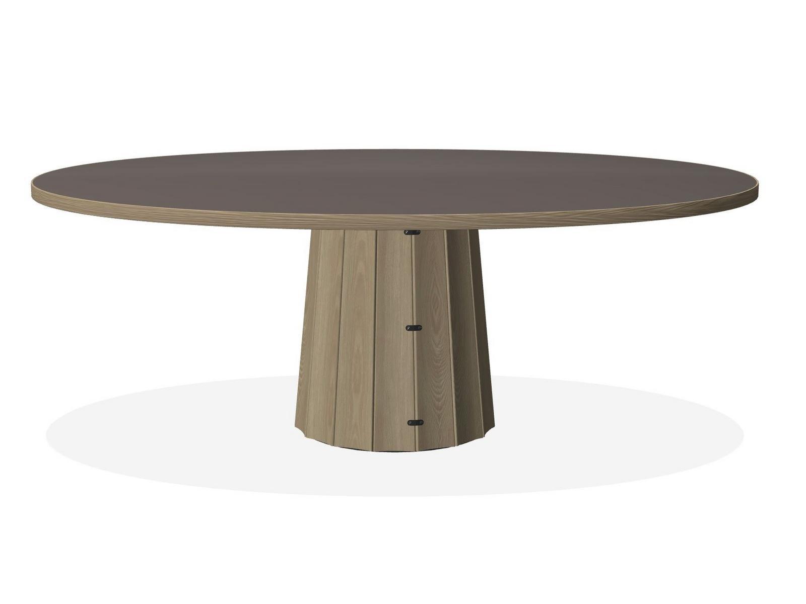 Wooden table | Container Table Bodhi Oval 210 by Moooi