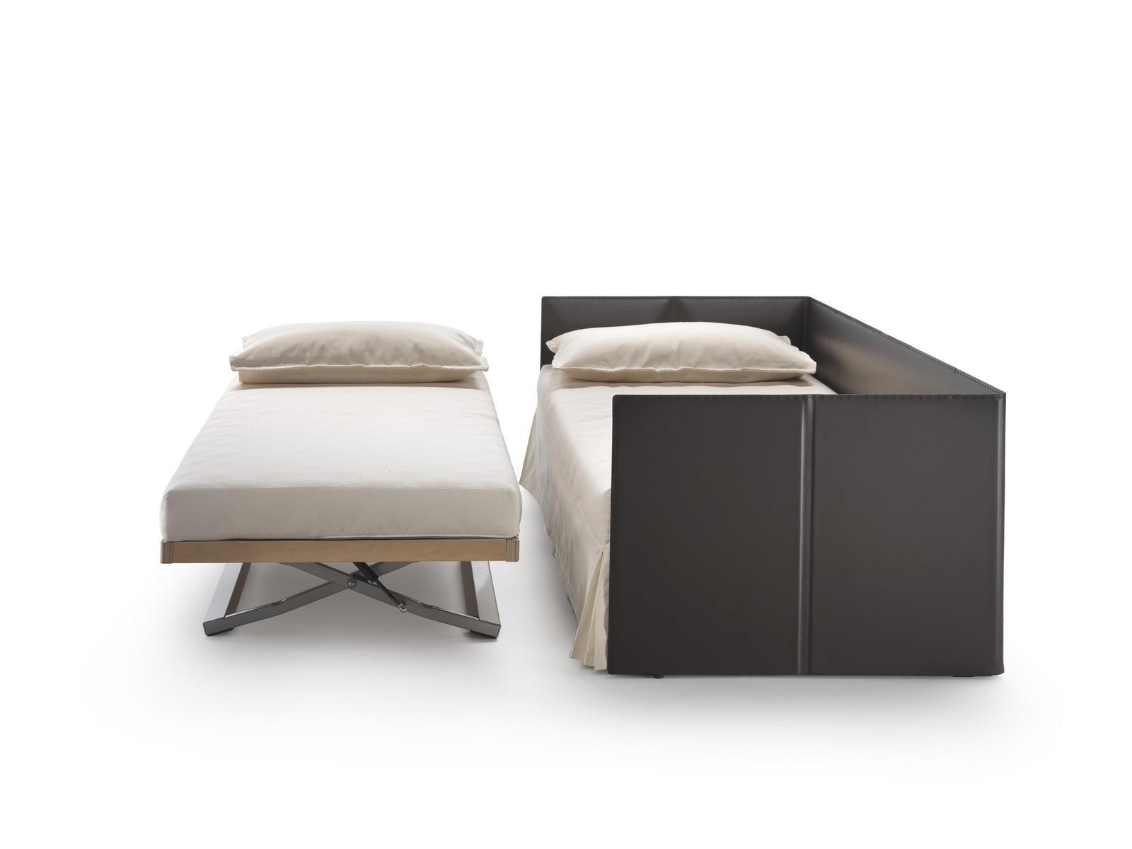 Fabric sofa bed with removable cover | Eden by Flexform