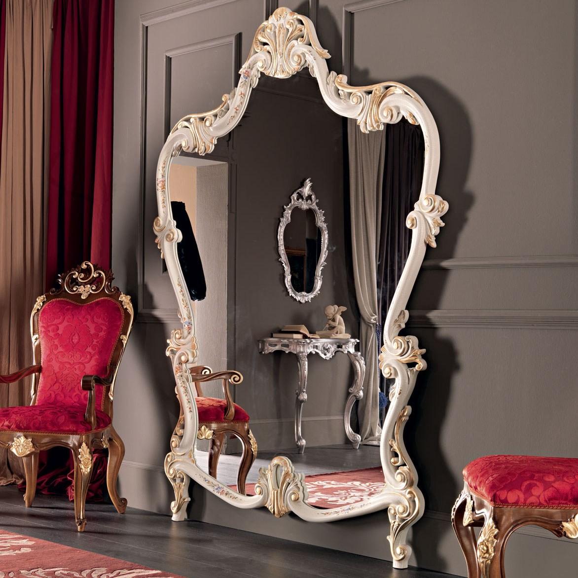 Wall-mounted framed mirror | 11624 by Modenese Gastone