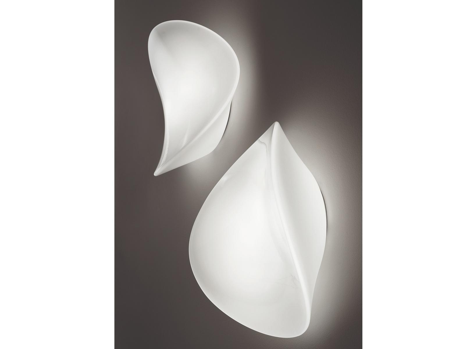 Glass wall lamp / ceiling lamp | Balance Pp by Vistosi