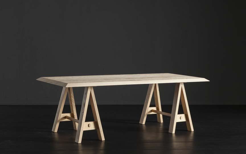 Rectangular wooden dining table | Rio + Horse by Altacorte