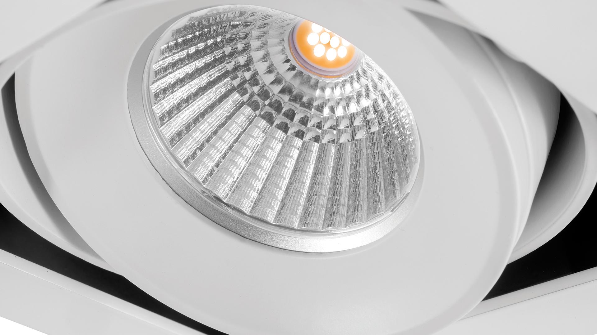 LED adjustable aluminium spotlight | Orbital Mini 1 by Arkoslight