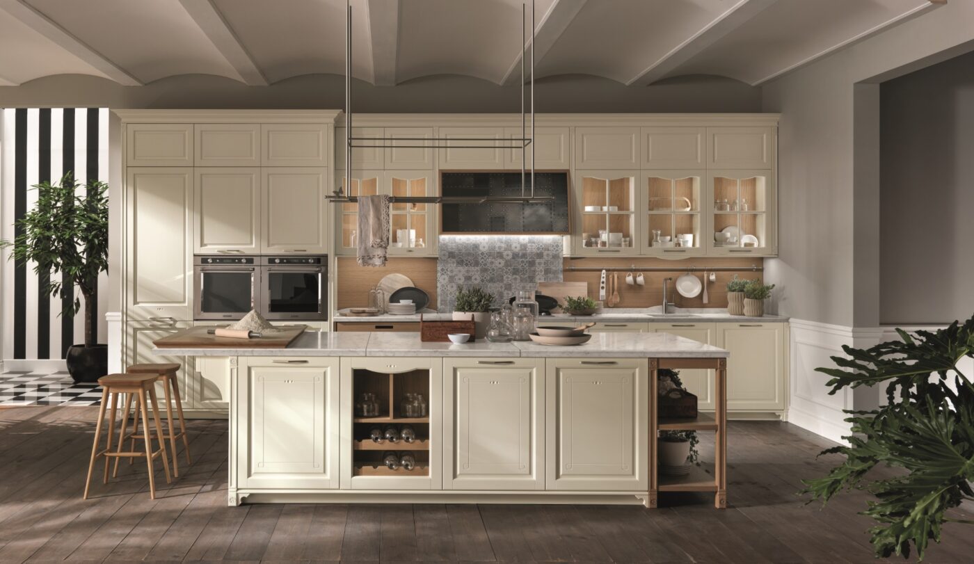 Wood kitchen with handles Aster Cucine Portrait