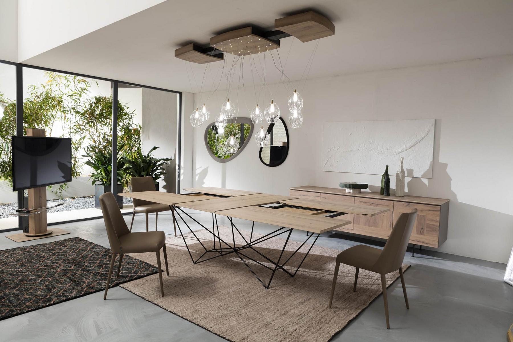 Extending wooden table | Fil8 by Ozzio Italia