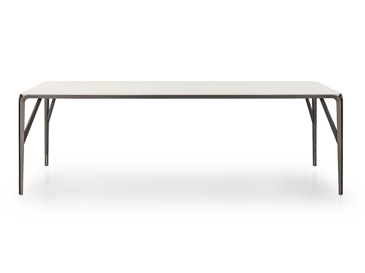 Rectangular wooden table | Milano by Turri