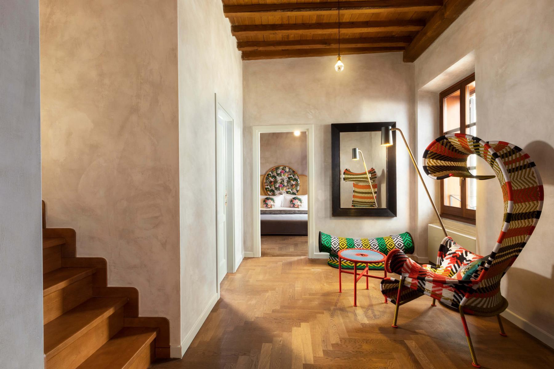 Metal floor lamp | Up by Contardi