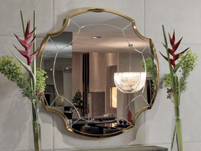 Oval glass mirror | Graydon by Longhi