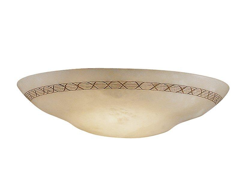 Alabaster wall light | Sasha 2900/a1 by Possoni Illuminazione