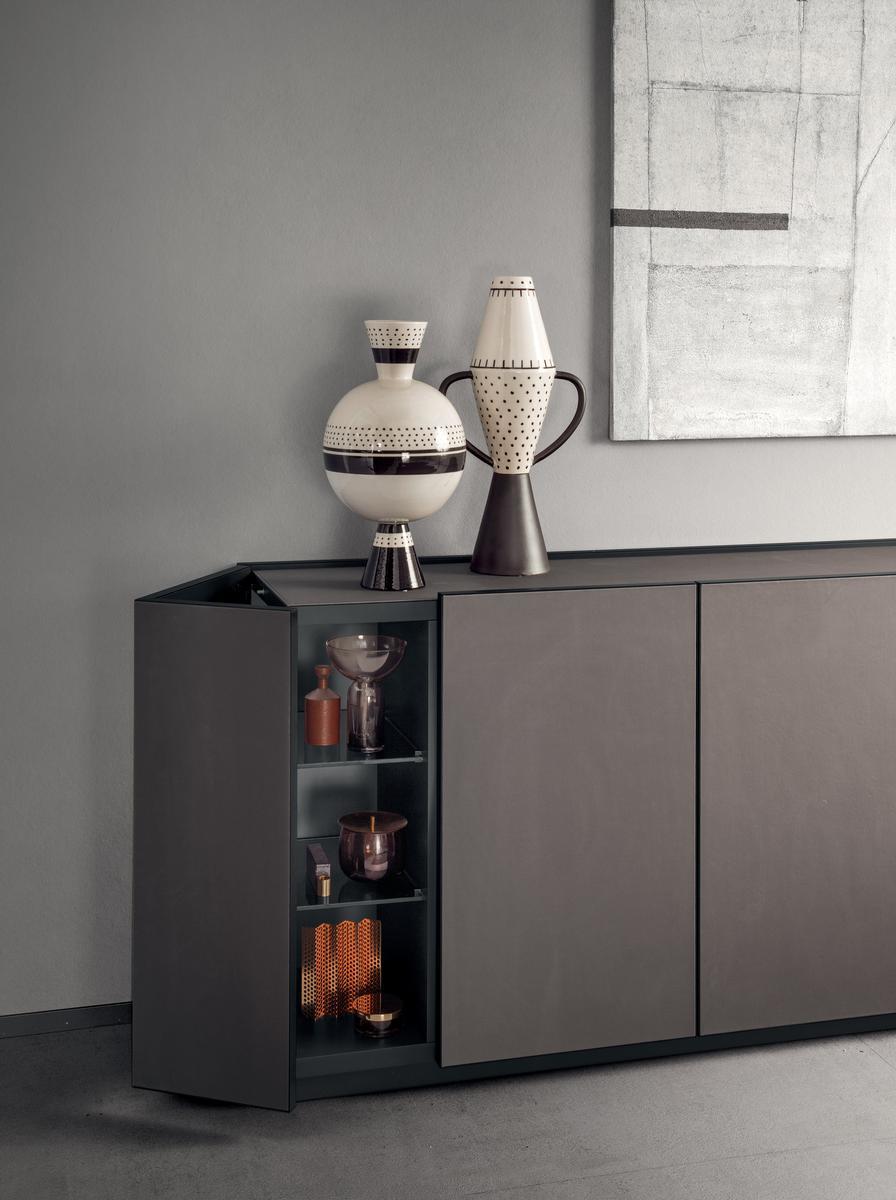 Sideboard with doors | Cornice by Pianca