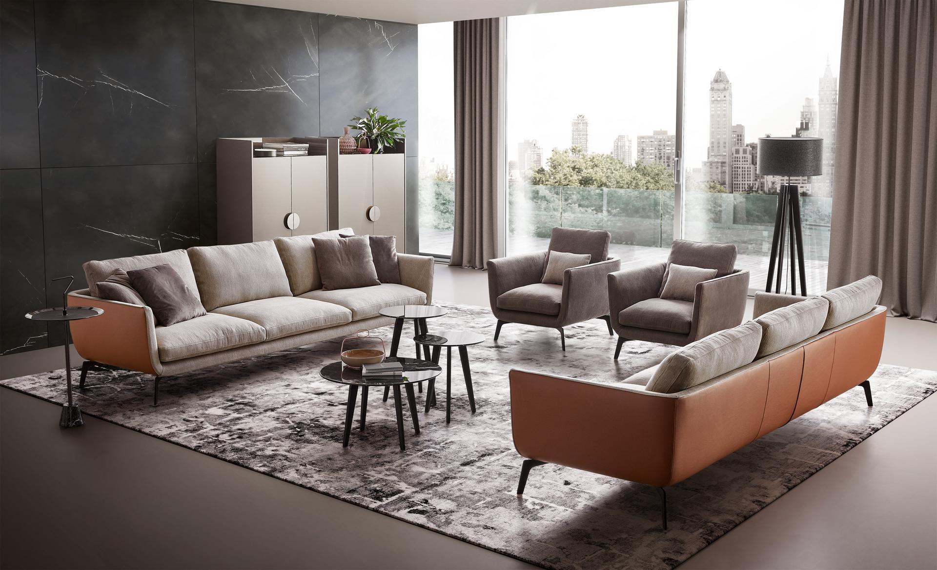 Sectional sofa | Skyline by Dema