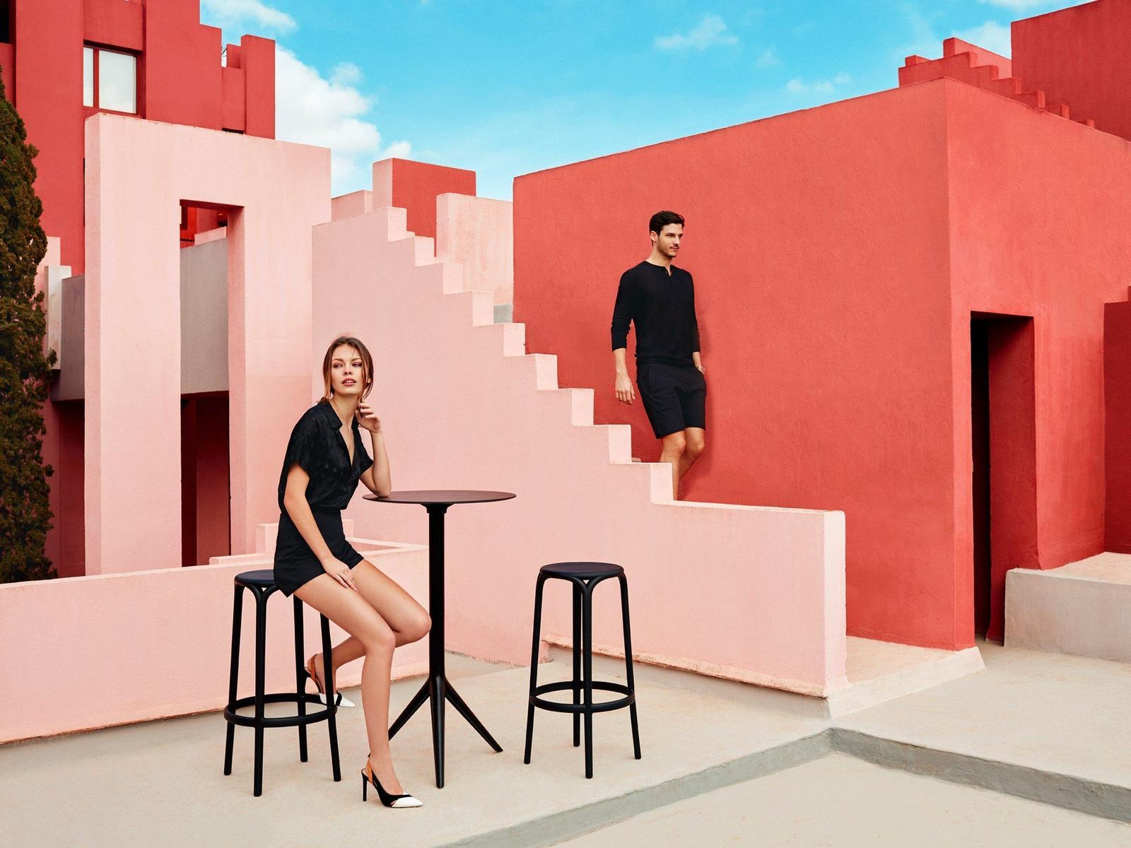 High stool | Brooklyn by Vondom