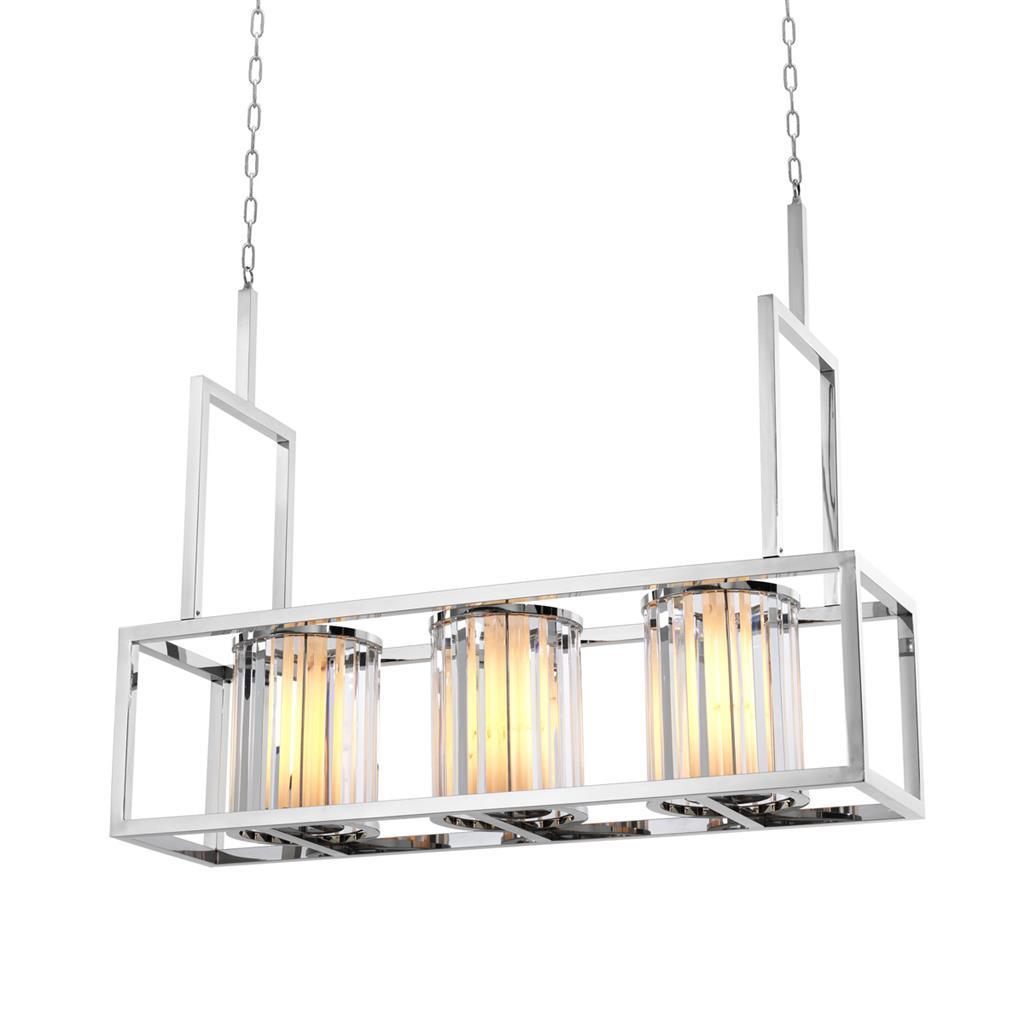 Glass pendant lamp | Carducci by Eichholtz