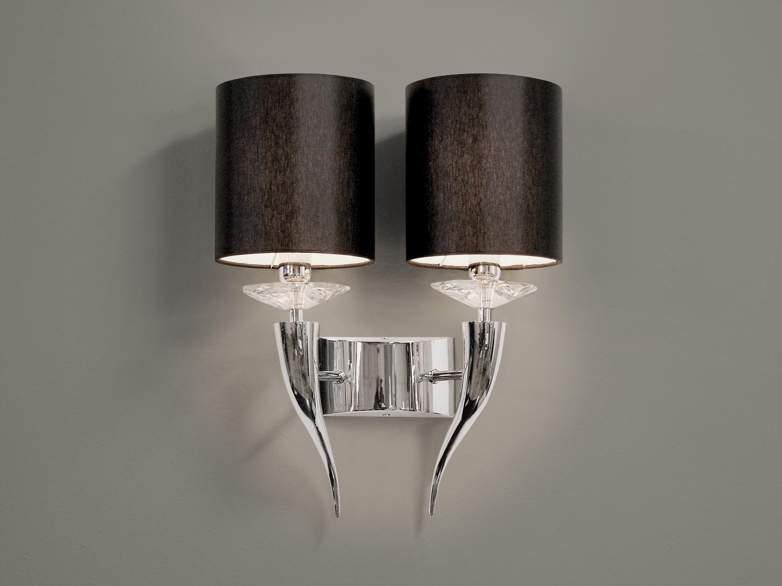 Contemporary style indirect light metal wall lamp with fixed arm | Loving Arms W2 by Ilfari