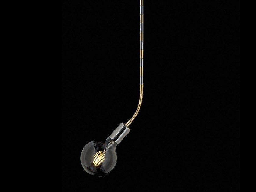 LED swivel brass pendant lamp | Lolita by Aiardini lighting