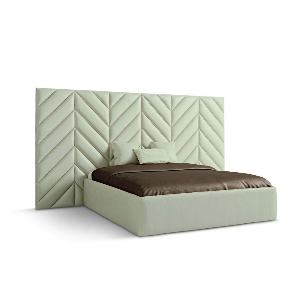 Velvet bed with tufted headboard | Phoenix by Cavio