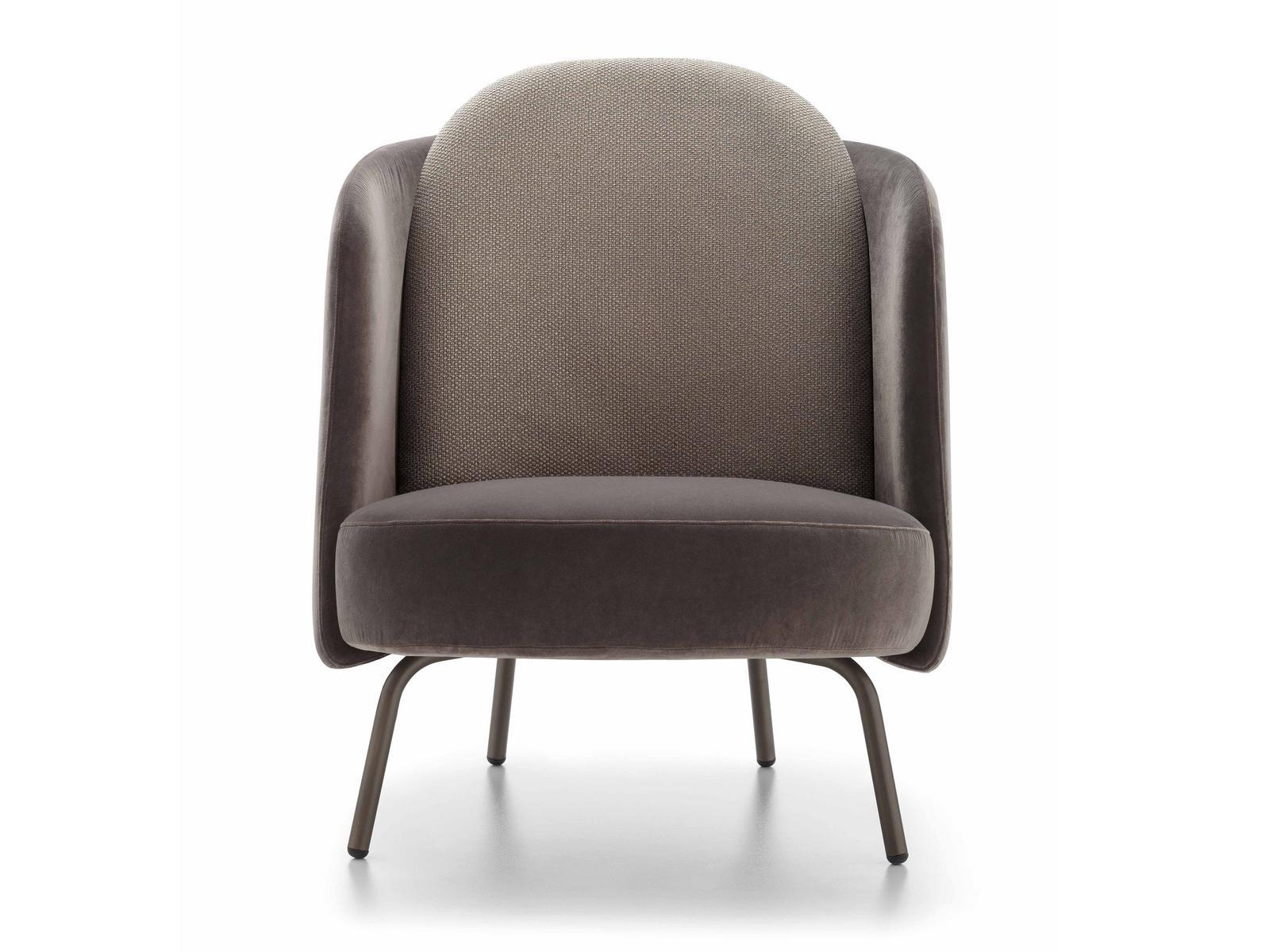 Upholstered fabric armchair | Lucia by Ditre Italia