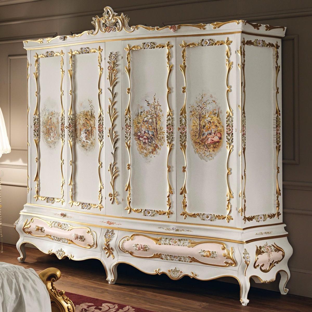 Wardrobe with drawers | 11201 by Modenese Gastone